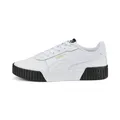 Produktbild: PUMA Damen Carina 2.0 Turnschuhe, Puma White Puma White Puma Team Gold Puma Black, 36 EU