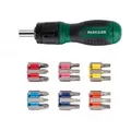 Produktbild: PARKSIDE® Schraubendreher mit Ratschenfunktion  »PSRB 31 A1« und Bits, 31-teilig