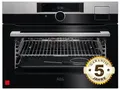 Produktbild: Kompakt-Dampfbackofen SteamPro AEG KSK998290M Edelstahl