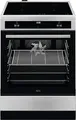 Produktbild: AEG Standherd CIB6643BBM | Induktion 4 Zonen | SteamBake | AirFry | 73L Backofen | A | Edelstahl | 60 cm, A (Spektrum:  bis D)