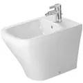 Produktbild: Duravit DuraStyle Stand Bidet 22841000001 weiss, wondergliss, mit Überlauf, back to wall
