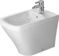 Produktbild: Duravit Stand-Bidet BACK-TO-WALL DURASTYLE mit Überlauf, Hahnlochbank, 370 x 570 mm, 1 Hahnloch weiß