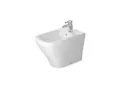 Produktbild: Duravit DuraStyle Stand Bidet 22841000001 weiss, wondergliss, mit Überlauf, back to wall
