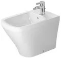 Produktbild: Duravit Stand-Bidet DuraStyle back to wall 57cm mit Überlauf, mit Hahnlochbank,