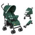 Produktbild: LIONELO Elia Buggy Klein Zusammenklappbar Kinderwagen Bis 15 Kg, Rücken Und Fußstützenverstellung Hinterradbremse, Moskitonetz, Einkaufskorb