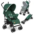 Produktbild: Elia Buggy Klein Zusammenklappbar Kinderwagen Bis 15 Kg Rücken Und Fußstützen...