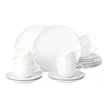 Produktbild: Seltmann Weiden Kaffeeservice Liberty Goldrand 18er Set