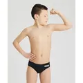 Produktbild: Team Badehose Slip Jungen Einfarbig - Black-white - 116