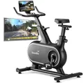 Produktbild: Skandika Heimtrainer Fahrrad Cykling P12-H | 32 Stufen, Magnetbremssystem, 12 kg Schwungmasse, App Steuerung mit Kinomap, Hometrainer Fahrrad für Zuhause | Indoor Bike, Fitnessfahrrad, Trimmrad