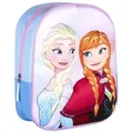 Produktbild: Rucksack Disney Frozen 3D - Elsa & Anna Kindergartenrucksack 31x25x10 cm - Bunt