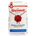 Produktbild: Rosenmehl  Wiener Griessler Doppelgriffiges Weizenmehl 1kg ideal für Strudelteig