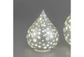 Produktbild: formano Nachttischlampe Silver Stars, Mit Timerfunktion, Silber, Motiv: Sterne