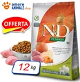 Produktbild: Farmina Hund n & D Pumpkin Adult Mittel / Maxi → Wildschwein Und Apfel - 12 KG -