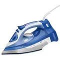 Produktbild: Db 3706 Dampfbügeleisen Weiß, Blau 2400 W - Clatronic