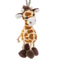 Produktbild: Schaffer 0238 Schlüsselanhänger Kuscheltier Giraffe Bahati, 13 cm, braun-beige