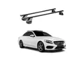 Produktbild: OMAC Dachträger Menabo Stahl Gepäckträger für Mercedes C Klasse W205 2014-18 Schwarz (2-St), Wasserbeständig,Abnehmbar,Multifunktional,Leichtgewichtig