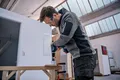 Produktbild: Bosch Akku-Schlagbohrschrauber GSB 18V-90 C ohne Akku und Ladegerät in L-BOXX