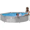 Produktbild: Pool 77518, Grau, Metall, Kunststoff, Uni, 51 cm, Freizeit, Pools und Wasserspaß, Pools