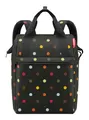 Produktbild: reisenthel Allrounder R Backpack M Rucksack Rucksack Dots schwarz bunt Neu