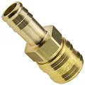 Produktbild: Rectus Druckluftkupplung Stecknippel Schnellkupplung RQS Stecker aus Messing NW 7,2mm (Ø 13 mm, Kupplung mit Schlauchtülle)