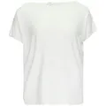 Produktbild: s.Oliver T-Shirt - Shirt - Kurzarmshirt - Jerseyshirt mit überschnittenen Schultern weiß XS (44)