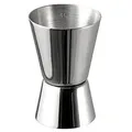 Produktbild: APS 93120 Cocktail-Doppelmaß für 2 & 4 cl aus Edelstahl, Ø 4,5 x 7 cm, edelstahl