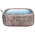Produktbild: Bestway Energiespar-Whirlpool LAY-Z-SPA Rome AirJet 6 Personen App Steuerung 180x180x71cm Marmor-Optik