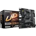 Produktbild: GIGABYTE B550M DS3H R2 Mainboard – AMD Ryzen 5000 Prozessoren, 5+3 Phasen VRM, bis zu 4733 MHz DDR4 (O.C.), 1x PCIe 4.0 + 1x PCIe 3.0 M.2, 1 GbE LAN, USB 3.2 Gen 1