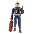 Produktbild: Bruder, Spielfigur, Puppe, Feuerwehrmann mit Helm, Spielzeug, NEU