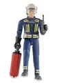Produktbild: BRUDER 60100 Feuerwehrmann mit Zubehör  /Neu