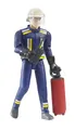 Produktbild: Bruder bworld Figur Feuerwehrmann mit Zubehör 60100 NEU OVP