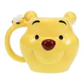Produktbild: Winnie Puuh Tasse - Offiziell lizenziert, Disney-Teetasse mit Puuh Bär & Honigbiene, Perfekt für Tee oder Kaffee, 350 ml (11 Fl Oz), Gelb