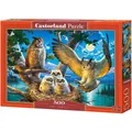 Produktbild: Castorland B-53322 B-53322-Owl Family Puzzle 500 Teile, Bunt, 35 x 25 x 5 cm (500 Teile) (B-53322)