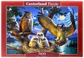 Produktbild: Castorland B-53322 B-53322-Owl Family Puzzle 500 Teile, Bunt, 35 x 25 x 5 cm