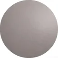 Produktbild: Tischset rund Lederoptik Cement 38 cm