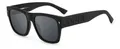 Produktbild: Dsquared2 Sonnenbrille ICON 0004 / S  003 / T4 Matt schwarz Silber Herren