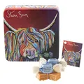 Produktbild: Steven Brown Lizzie McCoo tin of salted caramel fudge