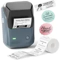 Produktbild: NIIMBOT Etikettendrucker, B1 Bluetooth Etikettiergerät mit 20-50mm/Blau, Blau