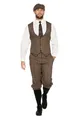Produktbild: 330376  Roaring 20s Kostüm Herren, 3teiliges Set mit Weste, Hose, Mütze, 20er...