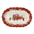 Produktbild: Villeroy & Boch Toy's Fantasy Schale oval groß Santa und Kinder 30,5 cm