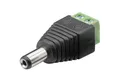 Produktbild: Goobay Stoßverbinder GOOBAY Terminal Block 76747, 2-pin auf DC-Stecker (5.50x2.10 mm)