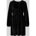 Produktbild: Tom Tailor Denim Minikleid aus Samt in Black, Größe XS