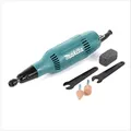 Produktbild: Makita GD0603 Geradschleifer 6 mm 240 Watt mit Zubehör 2 Schleifstifte