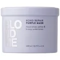 Produktbild: Schwarzkopf BlondMe Bond Repair Purple 500ml eine Maske für blondes Haar