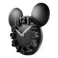 Produktbild: 3D Ziffern Maus Wanduhr für Jungen und Mädchen, Kinder Wanduhr Schwarz Deko, ...