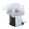 Produktbild: WITTKOWARE Magnetventil, 1-fach, 12V/DC, max. 0,4A, Schlauchanschluss 8mm, abgewinkelt, 53x50x41mm | Für Wasser, Luft, Sauerstoff