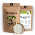 Produktbild: Instant Reispudding 1 kg Rice Pudding Reisgrieß neutral ohne Zucker & Zusätze Fitness Muskelaufbau Reismehl Taste Market