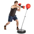 Produktbild: BoxballSet mit Boxball und Boxhandschuhen, Handpumpe und höhenverstellbarem S...