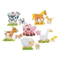 Produktbild: Goki Holzpuzzle -Puzzle -Nutztiere, 25..