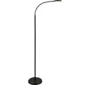 Produktbild: Brilo LED-Stehleuchte Megg Schwenkbar Dimmbar Touch Schwarz 21 x 150 cm